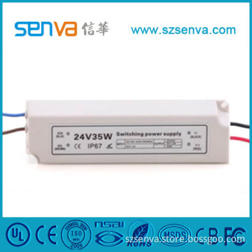 Efficency Selling Professional LED Driver with CE/RoHS (Senva-E-24V35W)
